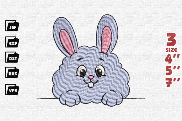 Fluffy Bunny Embroidery: A Designer's Review for Gift Products