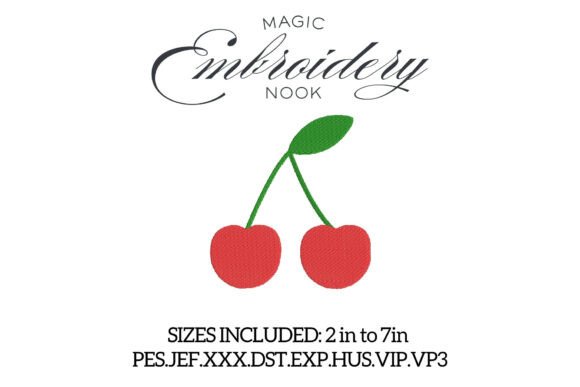 Red Cherry Embroidery Design Review