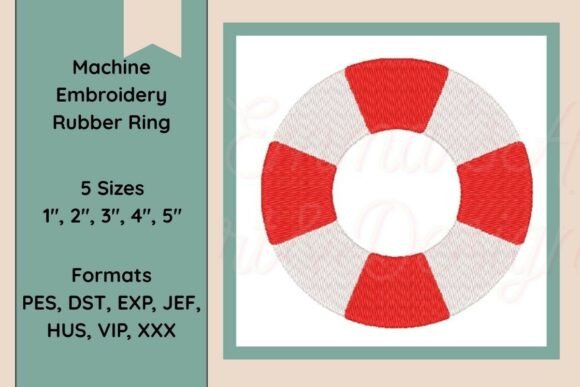 Rubber Ring Machine Embroidery Design Review
