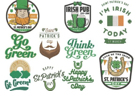 St Patricks Day Embroidery Bundle Set Review