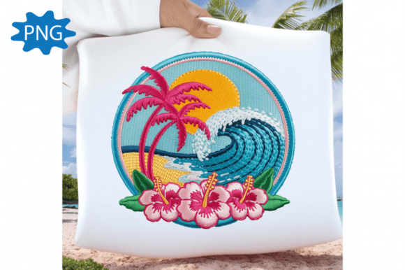 Tropical Beach Embroidery Design Review