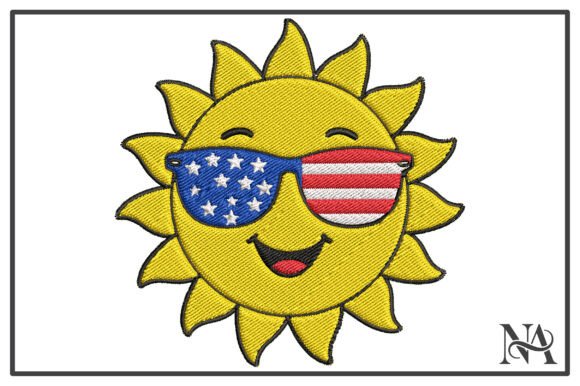USA Flag Sunglasses Sun Embroidery Review