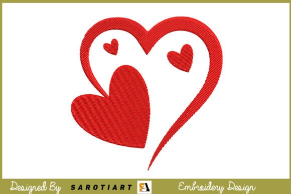Valentine Design Embroidery T-shirt Review