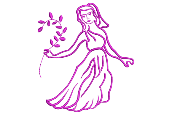 Virgo Zodiac Embroidery Design: A Designer's Review for Market Success